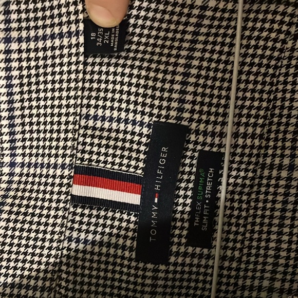 Men’s Tommy Hilfiger double XL houndstooth - Picture 2 of 3